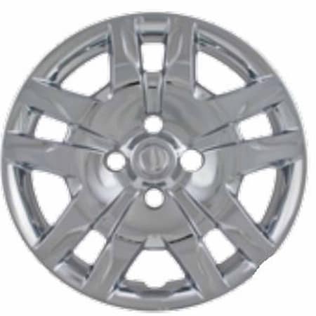Coast2Coast 16", 10 Spoke, Silver, Plastic, Set Of 4, Bolt On IWC47016S